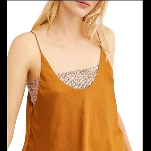 FREE People Turn It On Camisole Amber sz. XS NWT - Picture 1 of 8